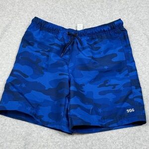 DSG Blue Camo Boys Rec Shorts Size XL, NWT